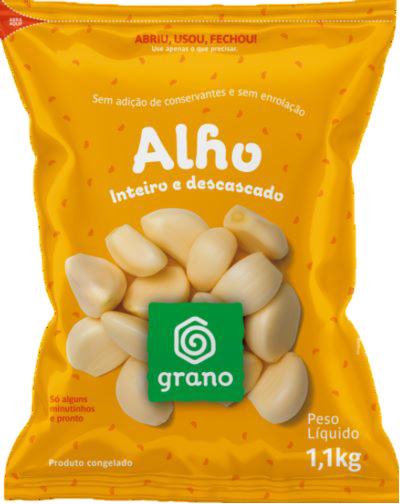 Imagem Alho Inteiro e Descascado Grano 1kg