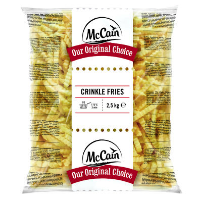 Imagem Batata Congelada Mccain Crinkle 12,5kg