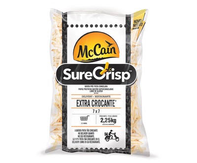 Imagem Batata Congelada McCain SureCrisp Extra Crocante Corte Fino 7mm 12,5kg