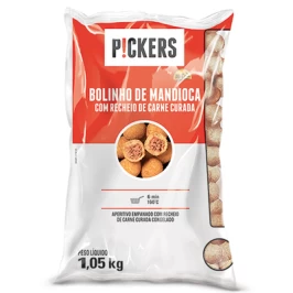 Imagem Bolinho de Mandioca Congelado McCain Pickers com Recheio de Carne Curada 1,05kg