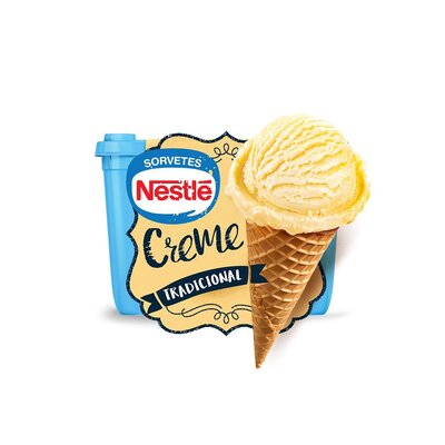 Imagem Sorvete Creme Nestlé Tradicional Pote 1.5l