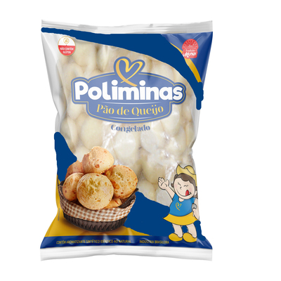 Imagem Pão de Queijo Poliminas 25g