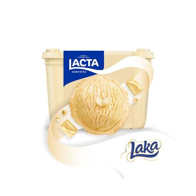 Imagem Sorvete Laka Lacta Pote 1,5L