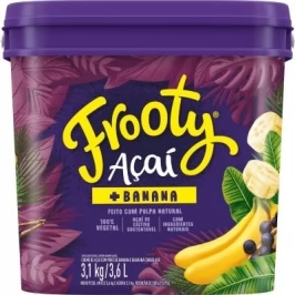 Imagem Açai Frooty Banana 3,6L