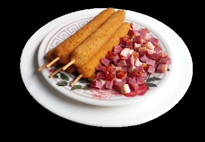 Imagem Espetinho de Frango com Bacon Frango Puro