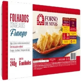 Imagem Folhado de Frango 10 x 240g